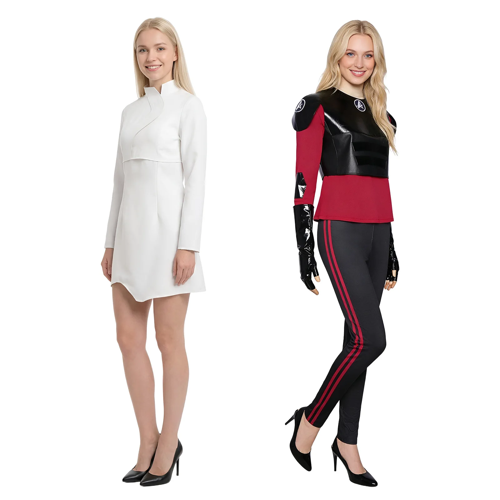 

Белое платье «Звездная война»: костюм для косплея, униформа для ролевых игр, одежда для выступлений на Хэллоуин и маскарады для взрослых женщин