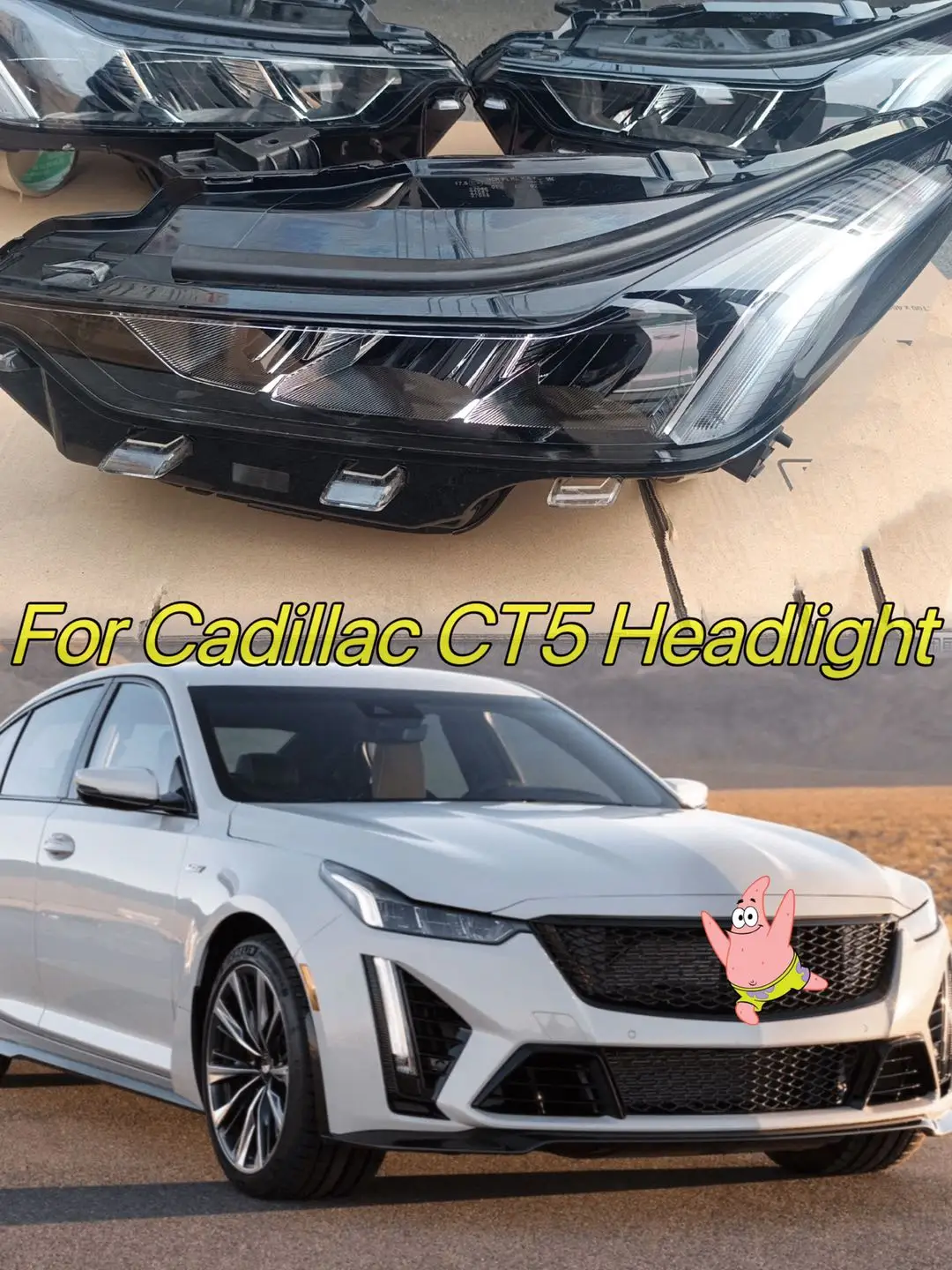 

Автомобильные аксессуары для Cadillac CT5, фары в сборе, светодиодные фары для автомобиля