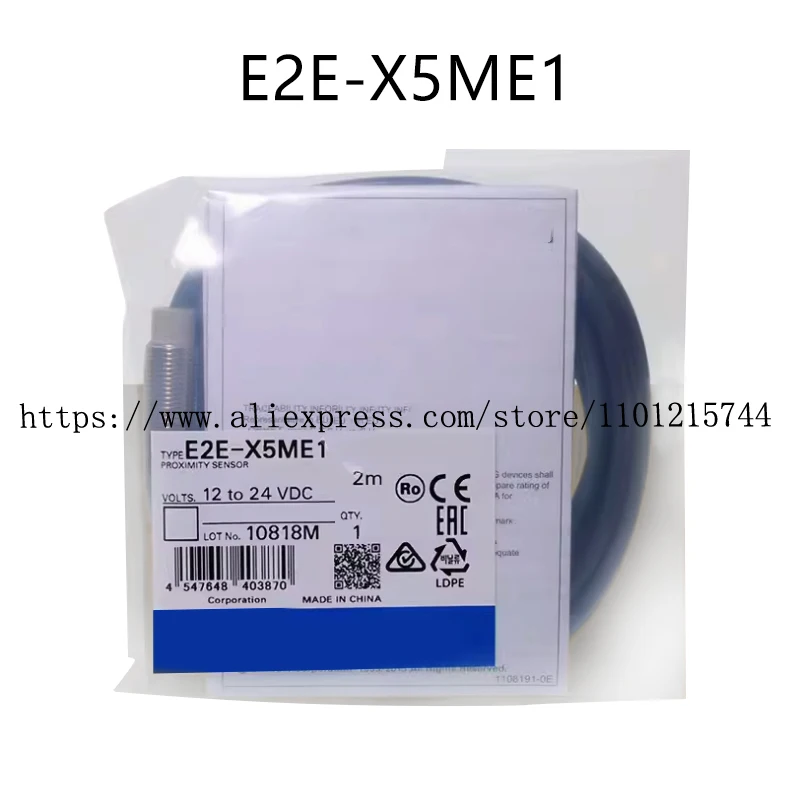 New Original PLC Controller E2E-X2ME1 E2E-X2MF1 E2E-X5ME1 E2E-X5MF1 Moudle  One Year Warranty