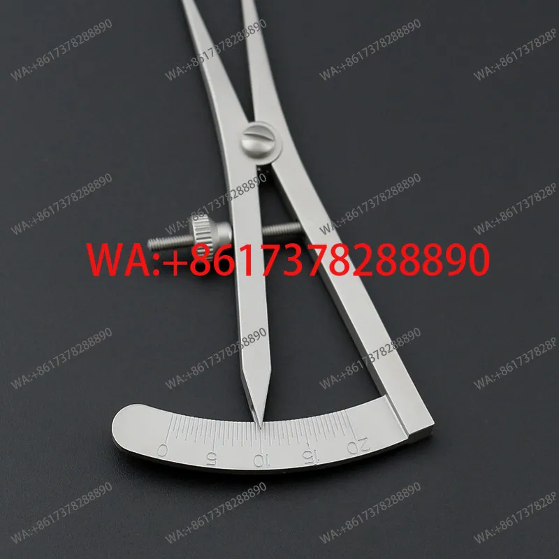Leather edge drawing device, stainless steel mini spacing gauge, handmade DIY leather leather goods, edge pressing