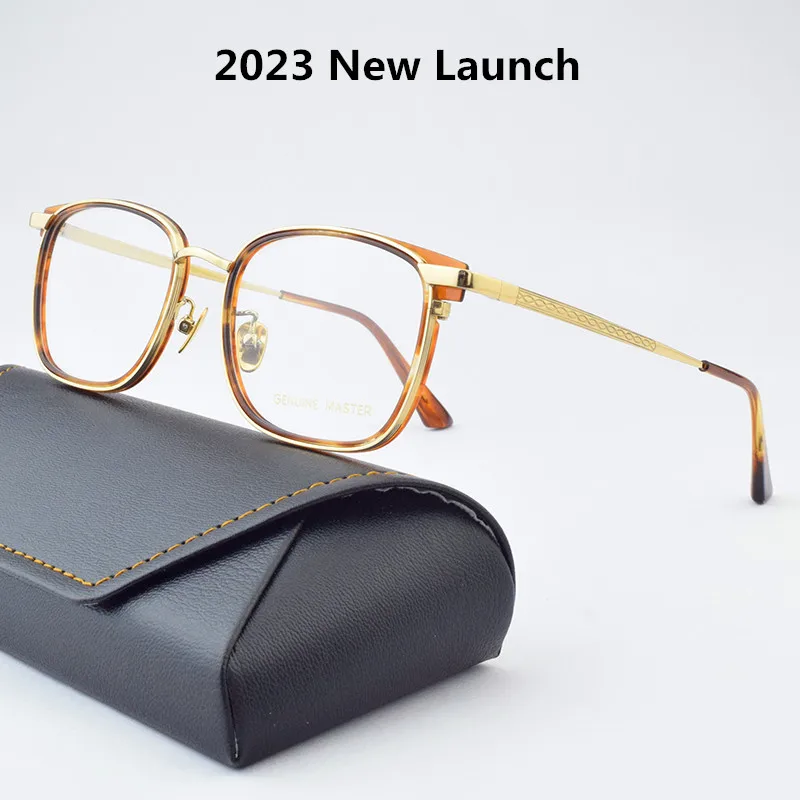 

Glasses Frame Men Japanese Handmade Titanium Prescription Women Vintage Retro Square Eyeglass Frame Designer Eyeweass Spectacle