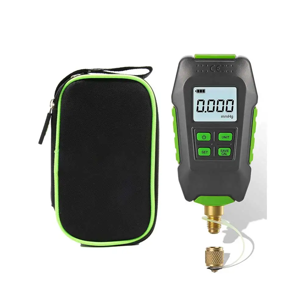 Electronic Digital Vacuum Gauge 72Psi/0.5Mpa High-precision Pressure Counting Display Vacuum Gauge without battery ST-VG90