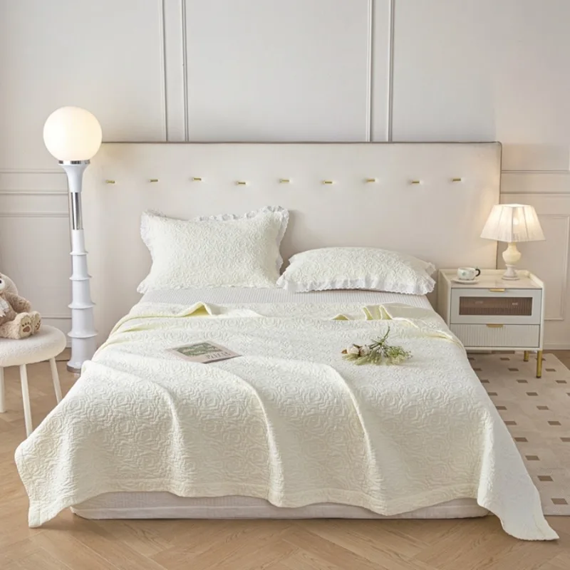 new cotton 80 Qin oxygen gauze Xia Liang quilt air conditioner quilt towel quilt comfortable and breathable 6