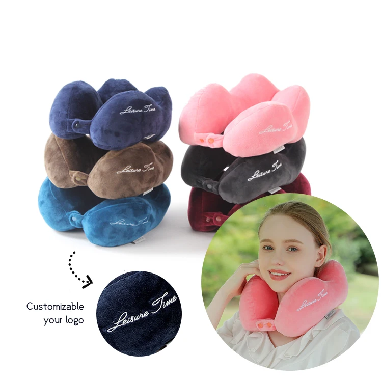 Hot sale Original U Shape PP Cotton Travel Pillow Travel Neck Pillow for Airplanes