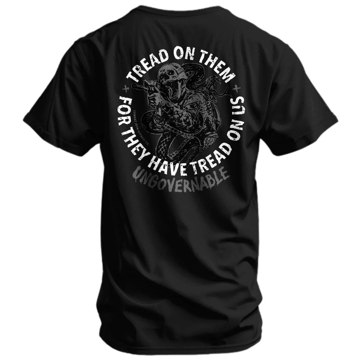 

Tread on Them Skull _ Ungovernable Men's T-Shirt High-end Luxury Is for Both Men and Women Top 2025 Summer