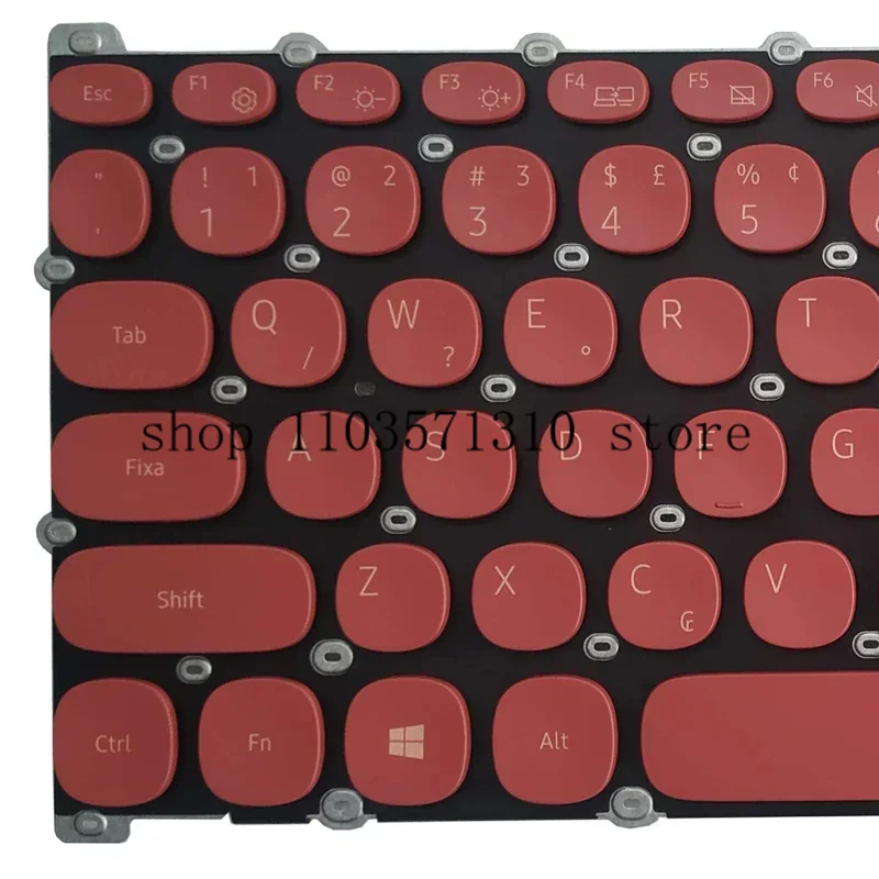 Nowa brazylijska klawiatura do laptopa Samsung np530xbb 530xbb 530xbv np530xbv bez ramki