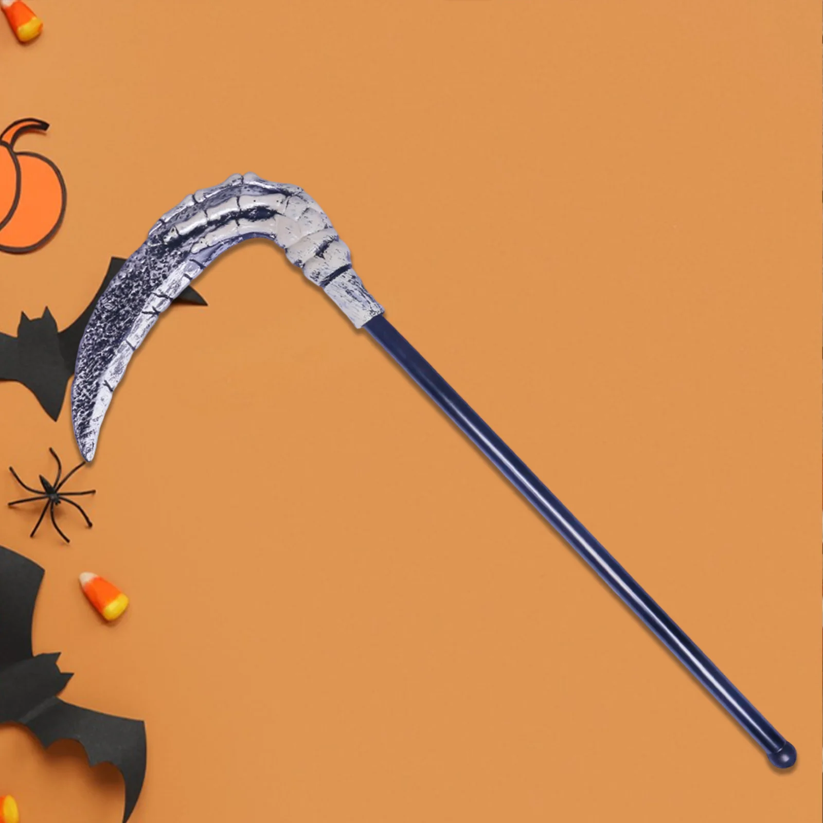 

Adults Halloween Costumes Tattered Hooded Grim Reaper Cloak Robe/Scythe for Cosplay Party Outfits