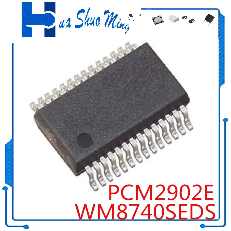 5PCS/LOT  WM8740SEDS WM8740  8740SEDS 8740 PCM2902E PCM2902 SSOP28