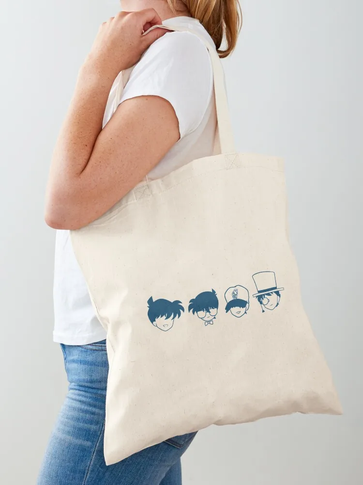 

Detective Conan Icons Tote Bag hand bag ladies Shopper women bag bags woman 2025