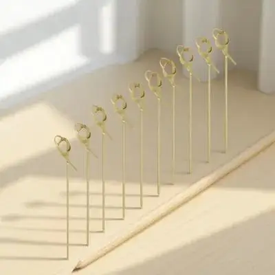 

200pcs Fruit Appetizer For Cocktail Appetizer Picks Drink Stick Fruit Picks Drink Dessert Sushi Party Food Sticks