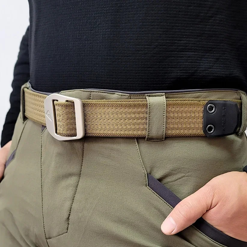 klattermusen-nylon-belt-outdoor-sports-climbing-metal-button-head-elastic-braided-quick-drying-belt