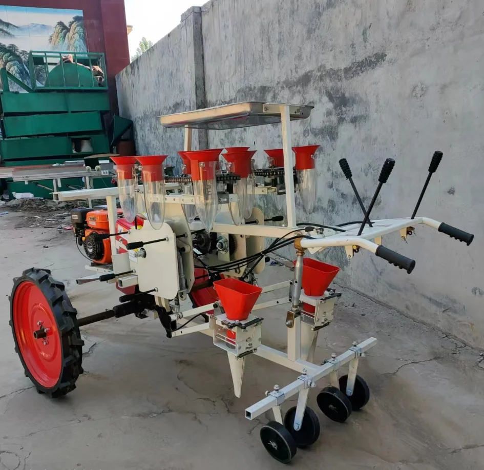 Vegetable Seedling Transplanter Tractor Mounted Multi Row Transplanting Machine For Farm Greenhouse Planting