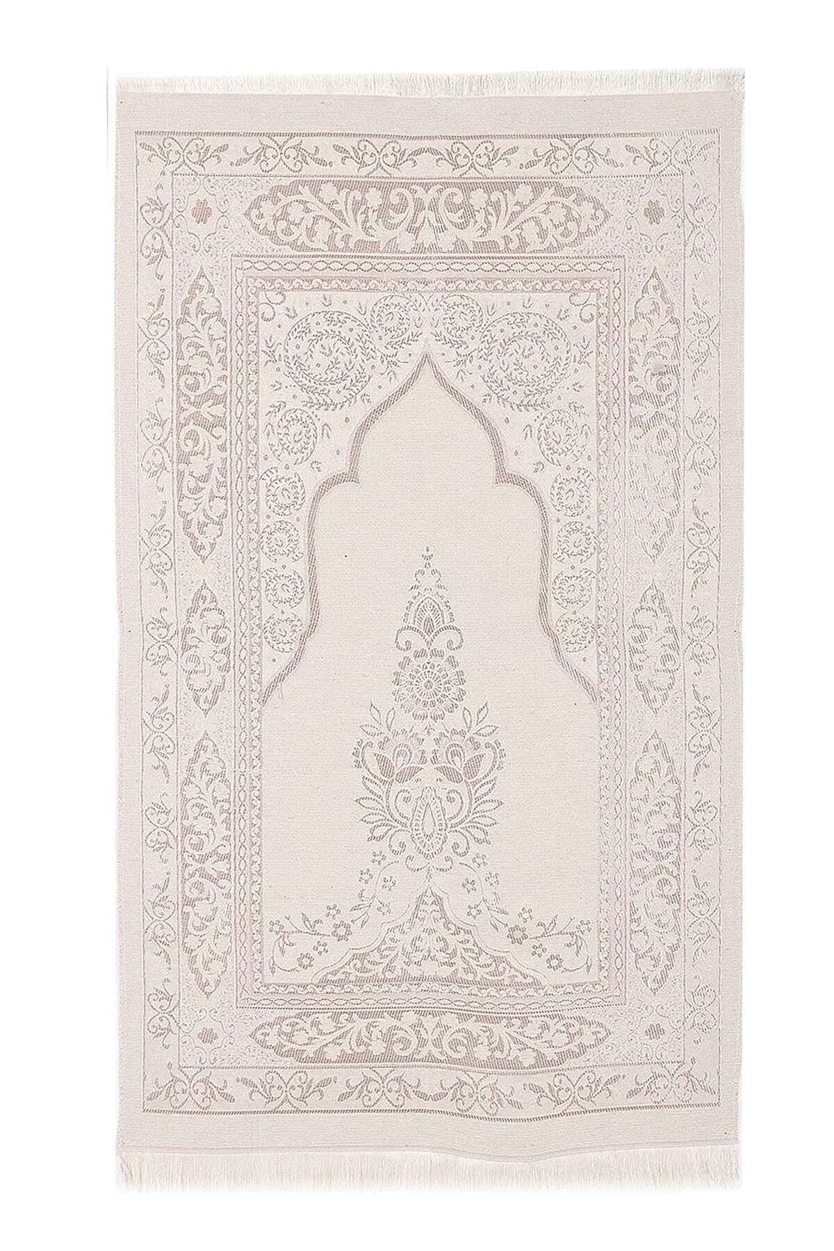 

DOLBOVI square Set (prayer Rug) cream Meditation Rug