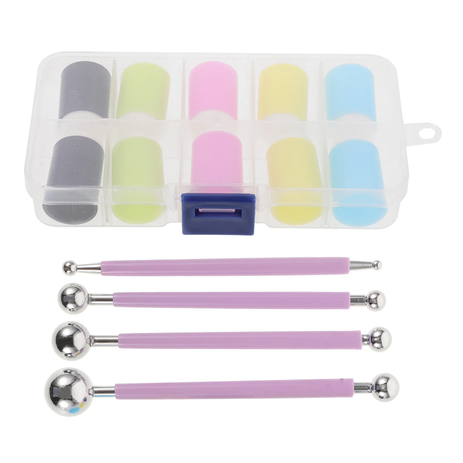 

Finger Painting Sponge Daubers Kids Stamping Craft Tools Reusable Smudge Templates Face Paint Sponges for Children