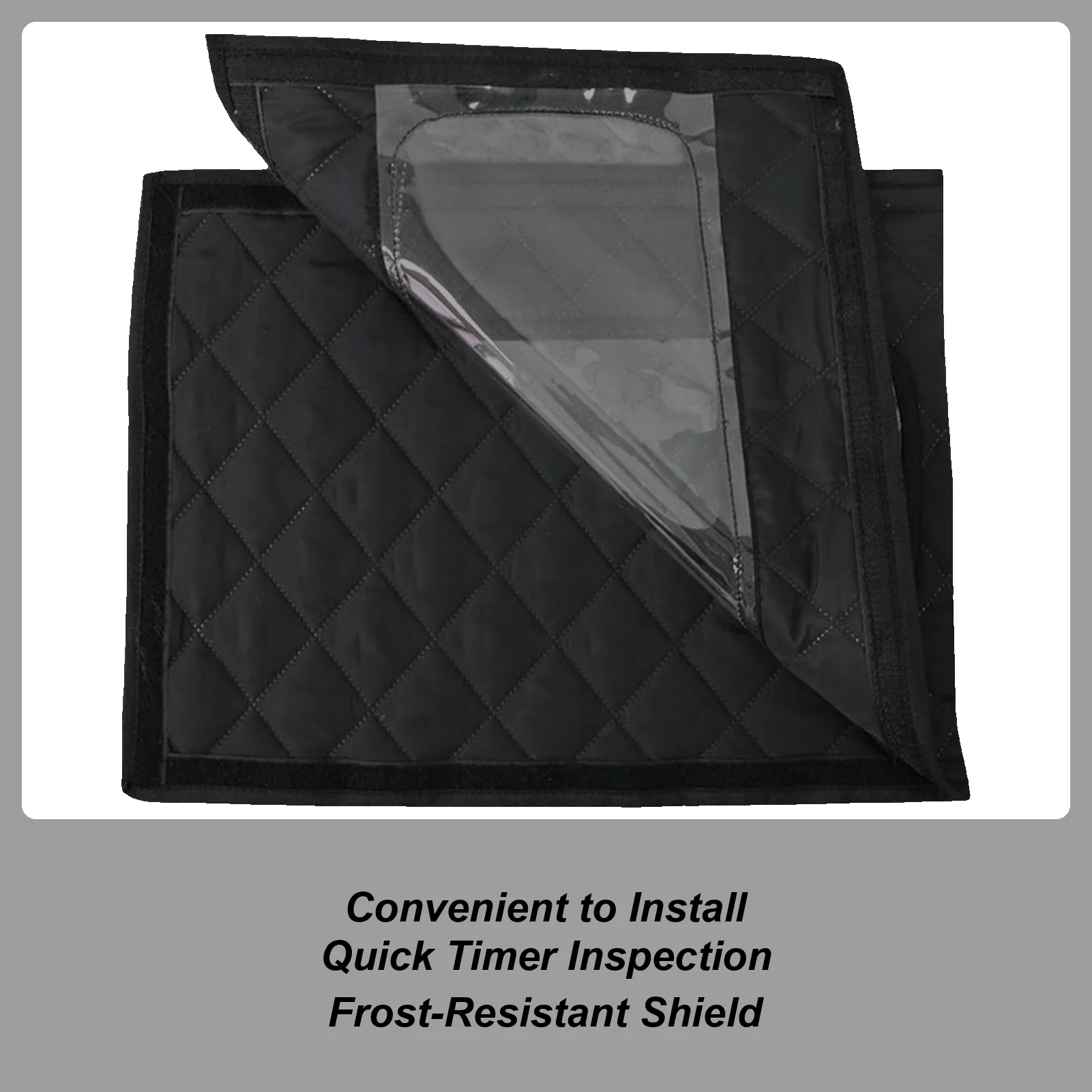 

Крышка таймера спринклера, изолированная защита от замерзания, видимый рукав, регулируемые чехлы для смесителей на зиму, на открытом воздухе, замораживание труб