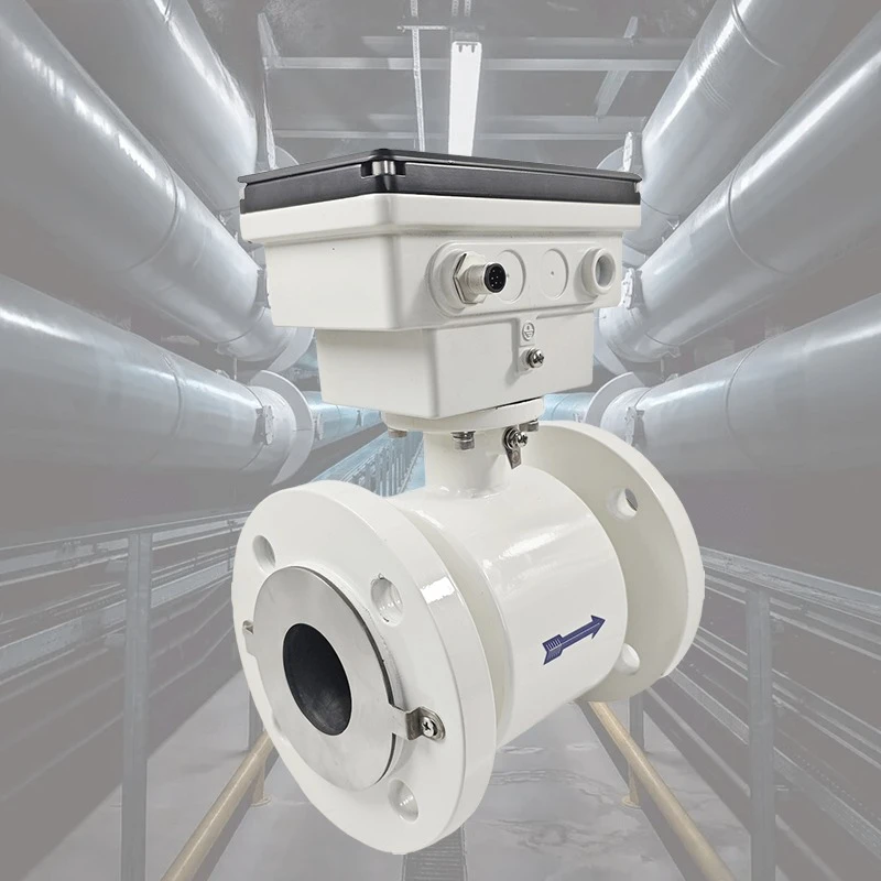 -20 mAh Modbus Intelligent Magnetic Flowmeter Electromagnetic Flowmeter Chemical Water Flowmeter