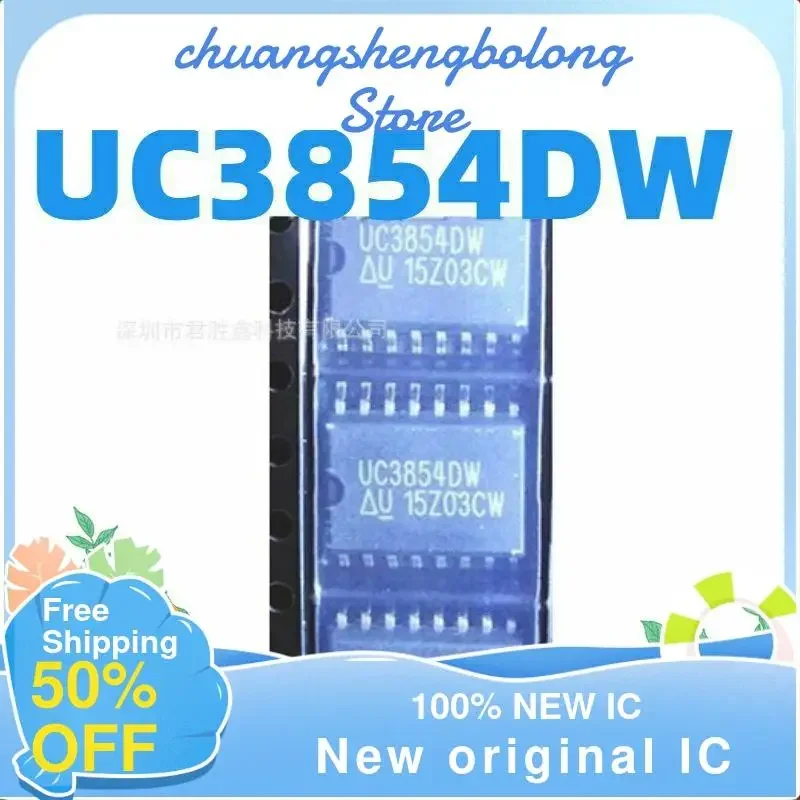 5 uds UC3854 UC3854DW SOP16 nuevo chip de administración de energía IC
