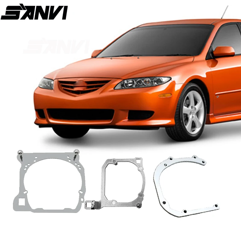 SANVI AFS/NON-AFS Framework for Mazda6/Axela/Mazda3/Mazda5/Mx5/Cx5 Headlight Upgrade Bi LED&Xenon Projector Lense