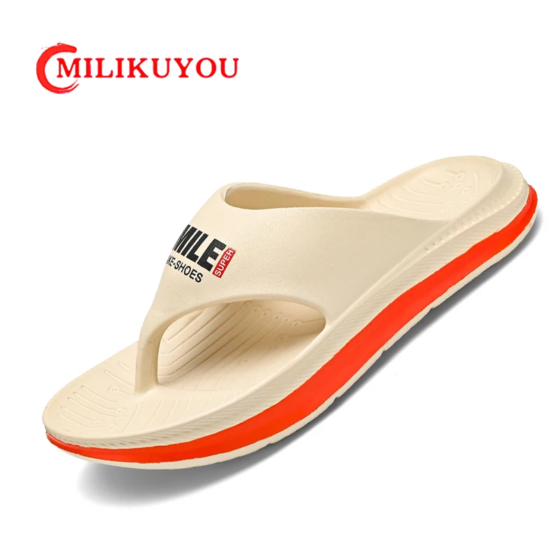 Men Slippers Fashion Beach Sandals Lightweight EVA Casual Hole Men's Shoe Indoor Garden Outdoor Non-slip Size36-45 Fast Shipping