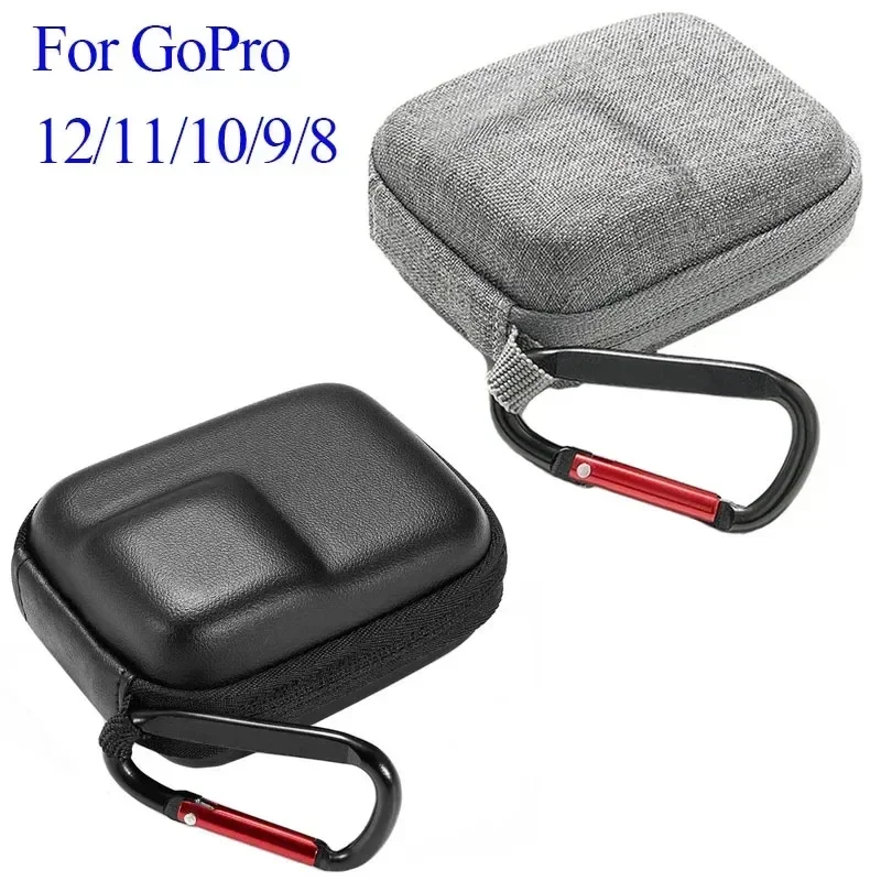 Impermeável Mini Storage Bag para GoPro, Black Case, Câmera de Ação, Portátil, EVA, Proteção, Go Pro Acessórios, Hero 11, 10, 9, 8, 7