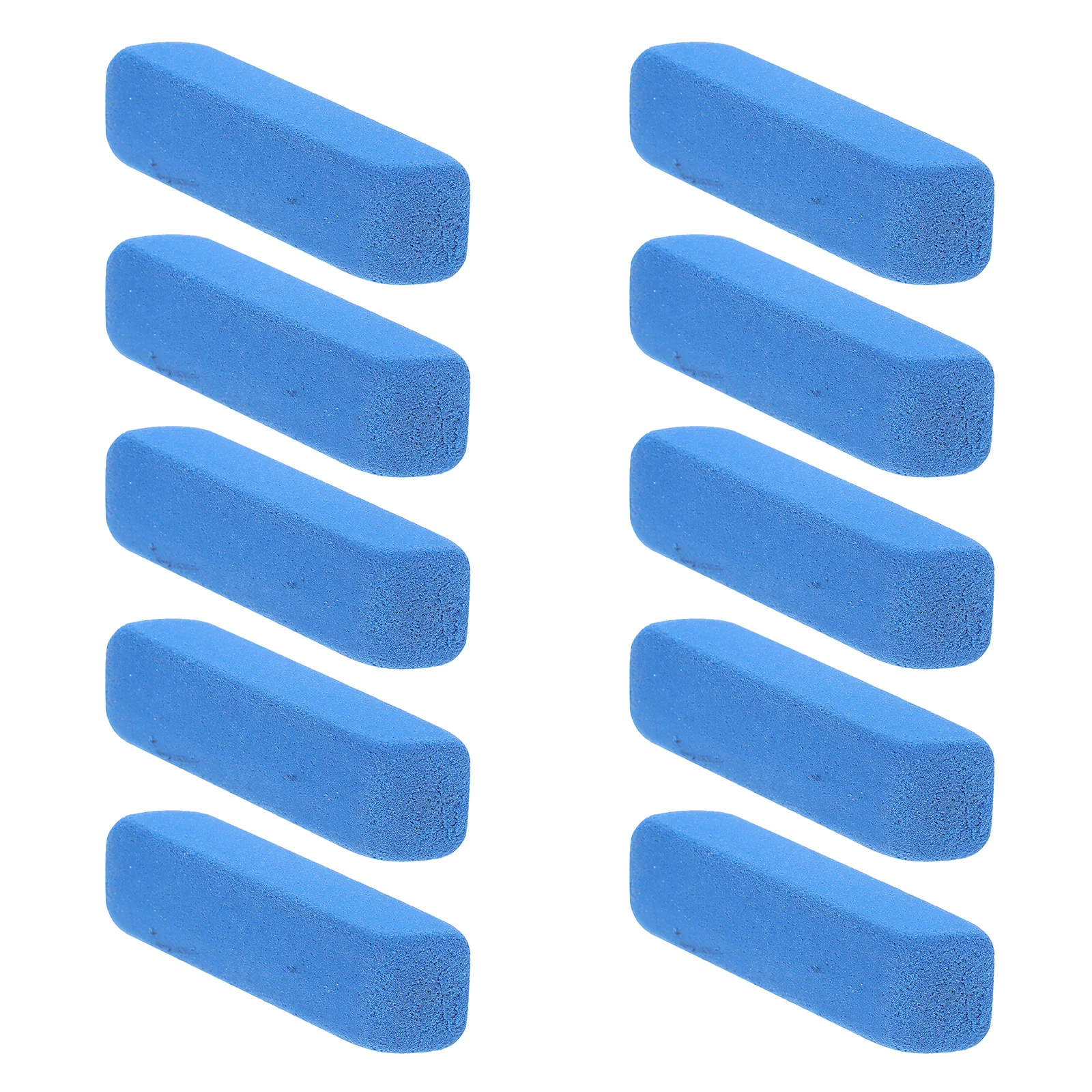 10 Pcs String Fret Derusting Guitar Polishing Cleaner Tool Eraser for Computer Practical Blue Dust Removal Frets Tools Kit