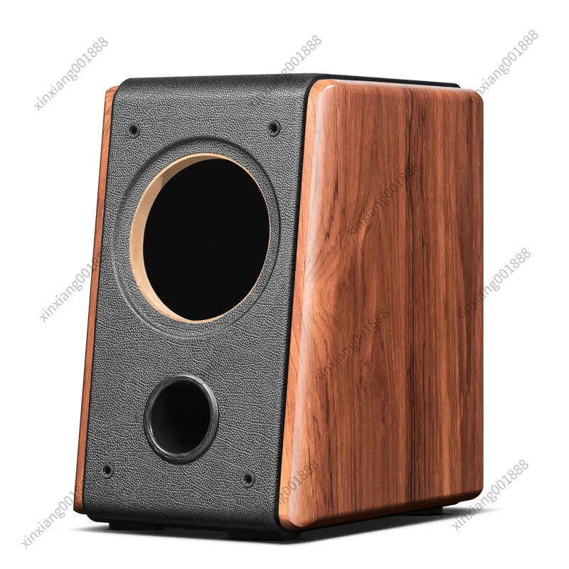 For 6.5 Inch HiFi Bookshelf Speaker Empty Cabinet Full Range Loudspeaker DIY Wooden Shell