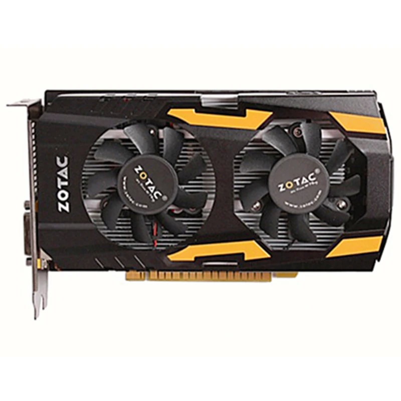 Video Kaart Zotac Geforce Gtx 650Ti 1Gb GDDR5 128Bit Grafische Kaarten Voor Nvidia 100% Originele Kaart GTX650Ti Desktop Computer