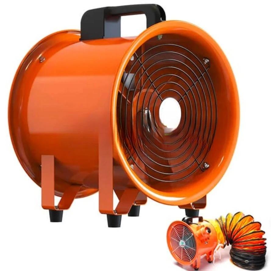 New Product Explosion Proof Axial Flow Fan Bathroom Ventilation Low Noise Cooling Duct Mounting Construction Manufacturing