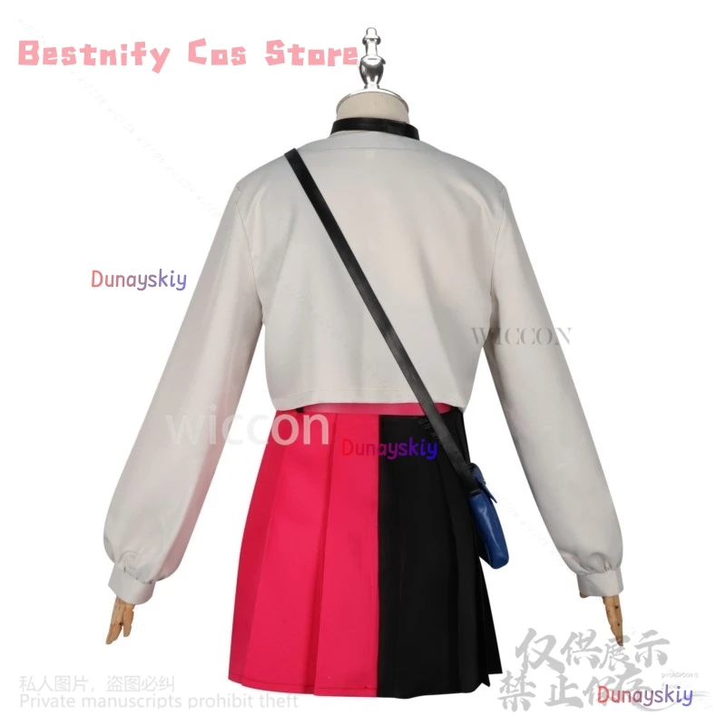 CosplayNew Anime Lazarus Cosplay Elena Costume Short Top Dress Choker Lolita Wig For Girls Woman Halloween Christmas Party Cospl