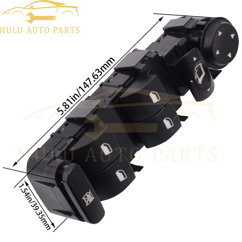 6554.HA 6554HA 6554 HA Front Left Side Electric Power Window Regulator Master Switch For Citroen C4 2004-2015 6554.GZ