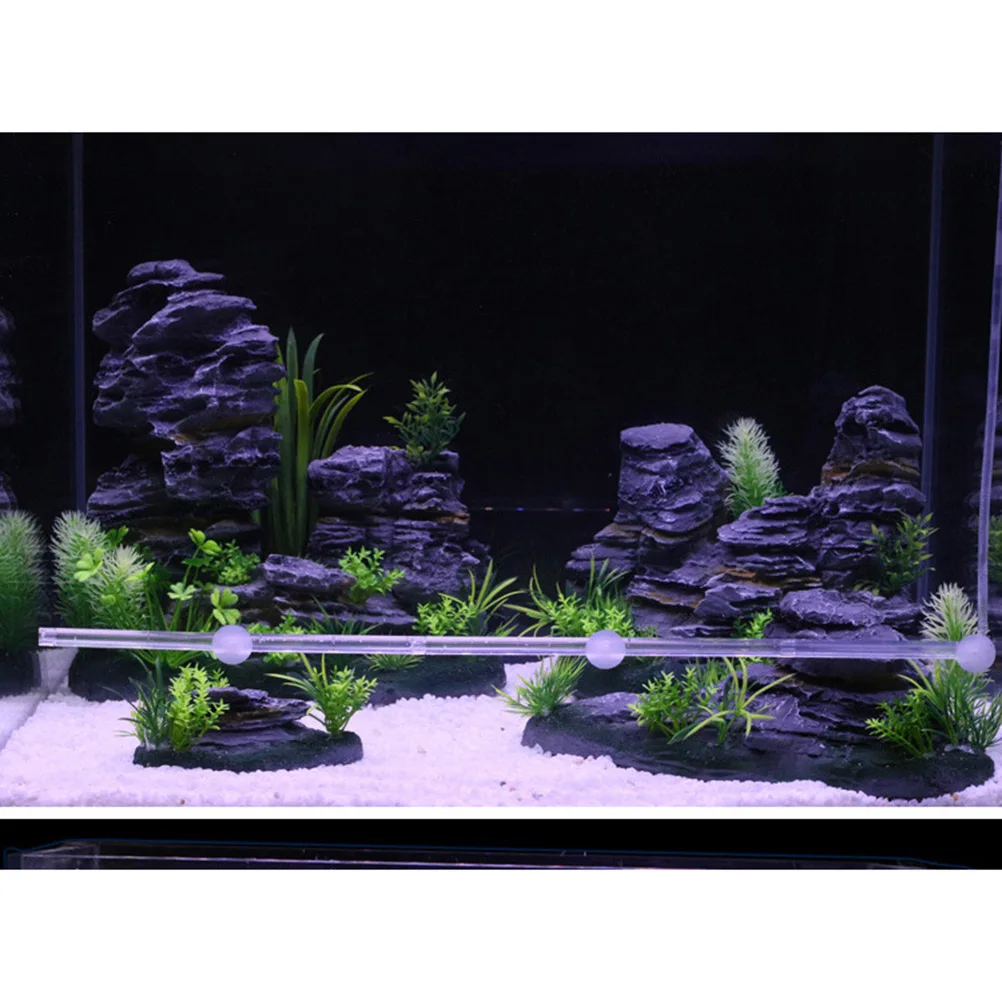 

2 Sets Bubble Strip Efficient Fish Tank Aquarium Fish Tank Bubble Strip Air Pump Accessory Uniform Outlet Washable