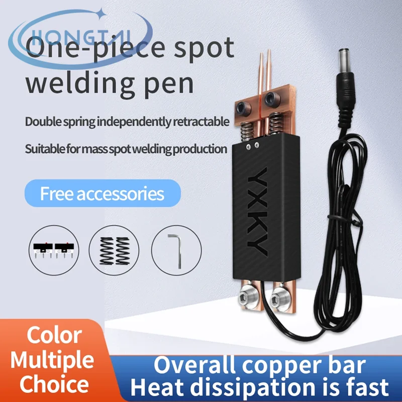 

5PCs DIY Integrated Spot Welder Spot Welding Pen Hand-held with Automatic Trigger For 18650 Battery One handed operation