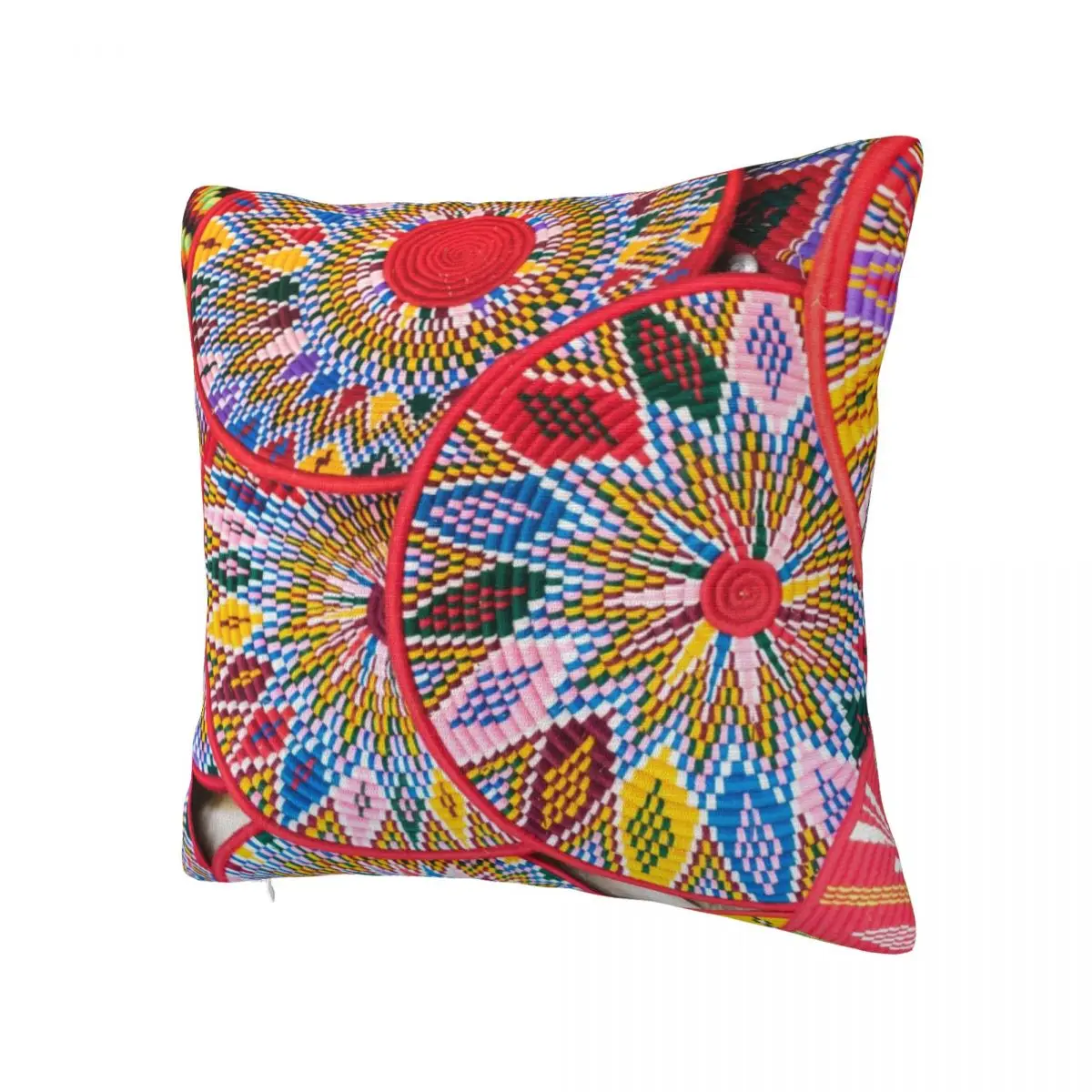 Ethiopian Plates Sefed Pillowcase Printing Polyester Cushion Cover African Art traditional Pillow Case Cover Home Drop Shipping