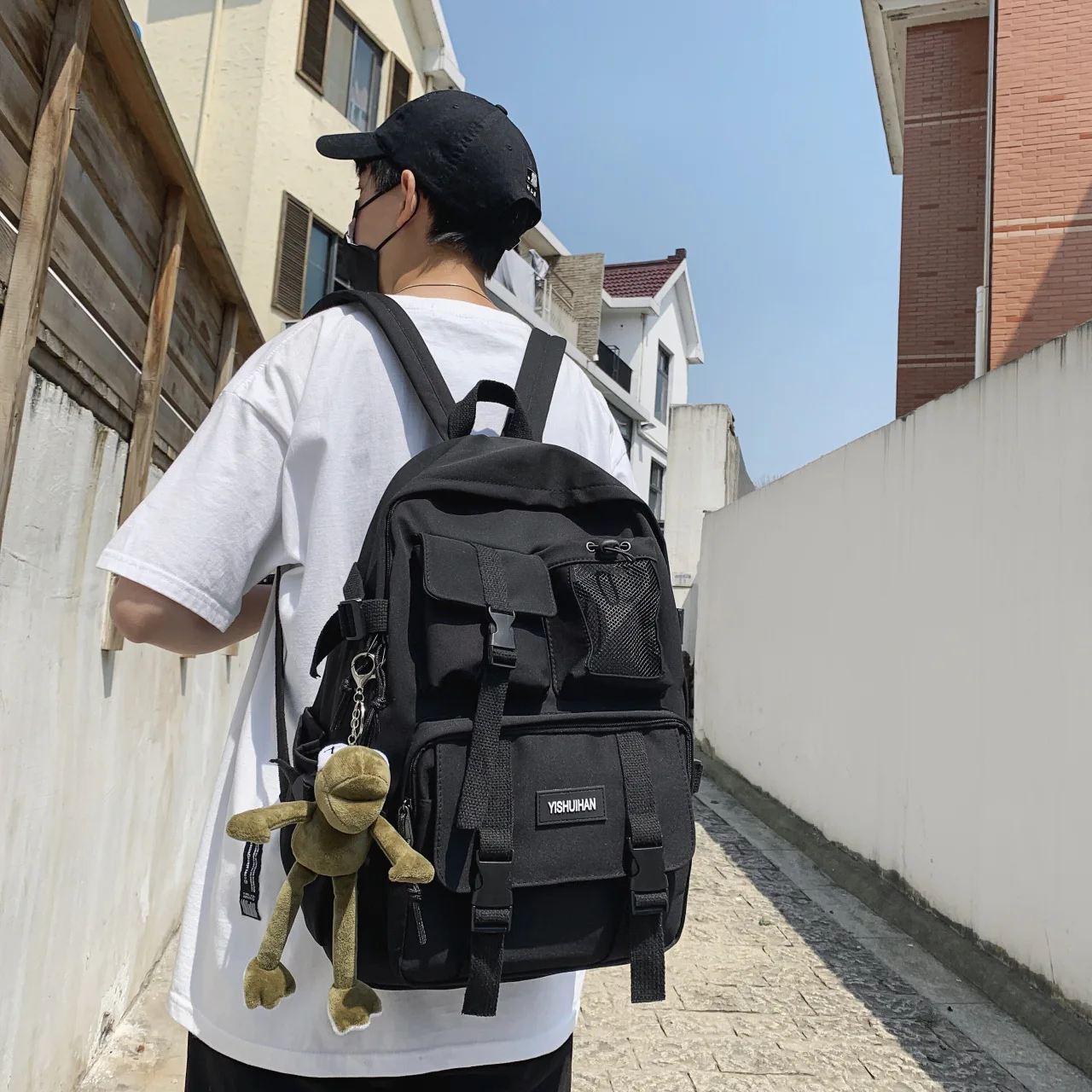 Tas Ransel Sekolah Unisex Baru 2025 Untuk Siswa SMA Kuliah Ransel Wanita Perjalanan Sehari-hari Ransel Komputer untuk Kampus