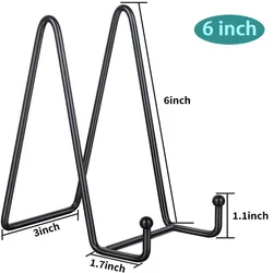 Iron Art Display Stand Storage Rack Metal Easel Plate Shelf Holder Display Stands for Picture Book Photo Magazine Artistic Racks