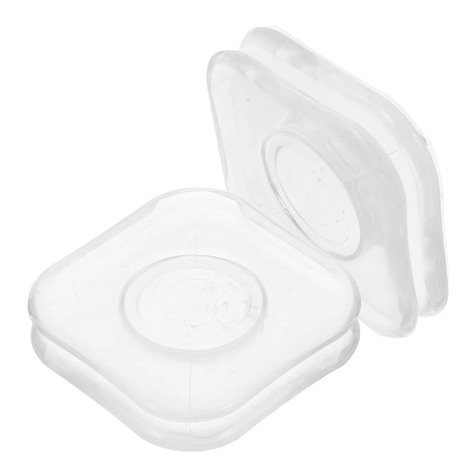 

2pcs Phone Holder Nano Wire Adhesive Pad Traceless Gel Multi-use Car Mount Reusable Anti-slip Device Holder Sticky Gel Pad