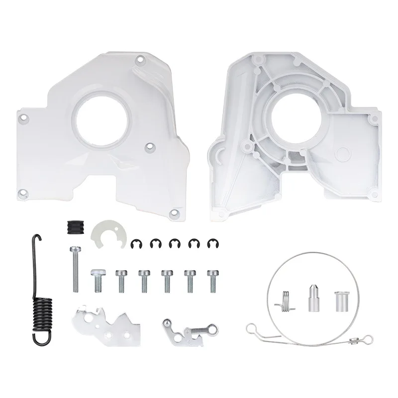 

1Set Chainsaw Brake Cover Band Level Spring Kit For Stihl 038 MS380 MS381 1119 021 1102 Garden Power Tool Accessories