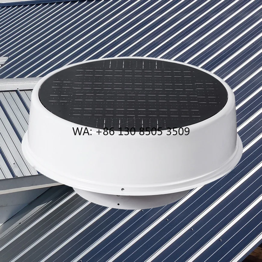 

Industrial Eco Solar Attic Roof Fan High Efficiency Aluminum Alloy Brushless DC Motor OEM/ODM Customizable Roof Ventilator