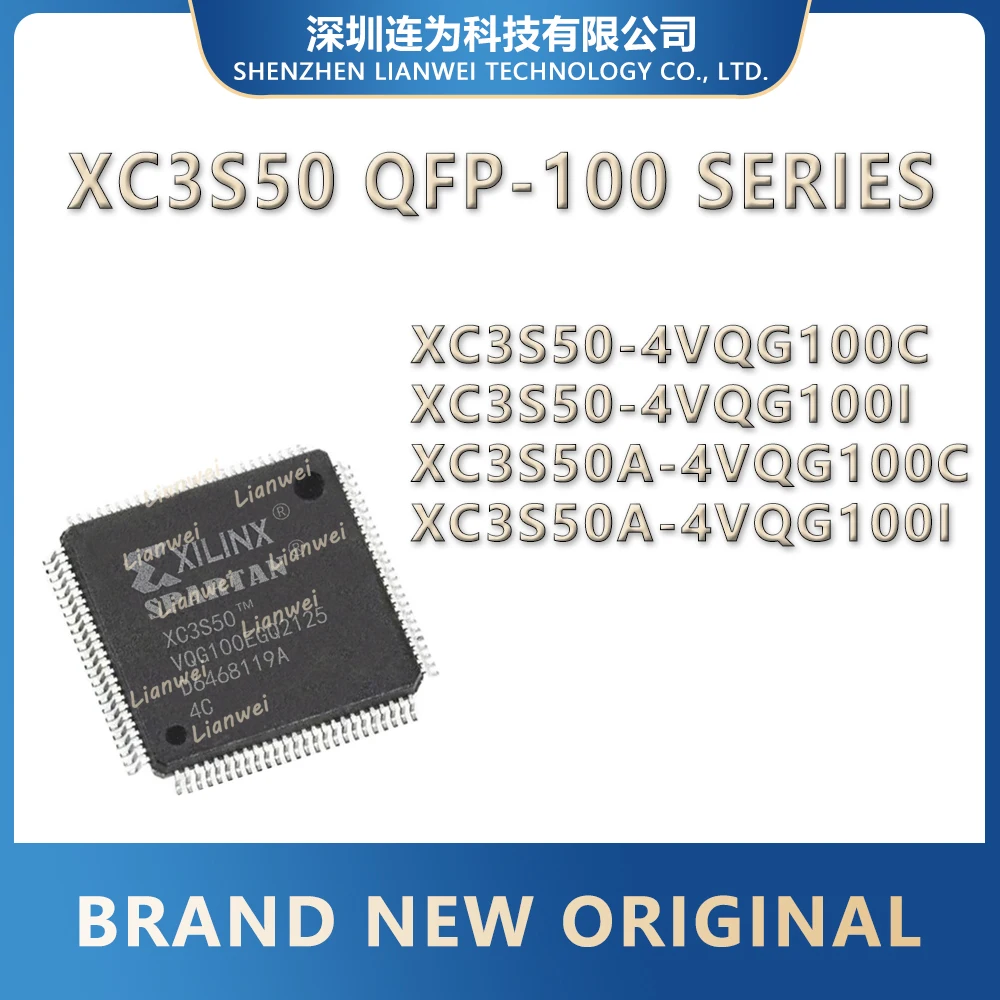 

XC3S50-4VQG100C XC3S50-4VQG100I XC3S50A-4VQG100C XC3S50A-4VQG100I XC3S50-4VQG100 XC3S50A-4VQG100 XC3S50 XC3S50A IC Chip