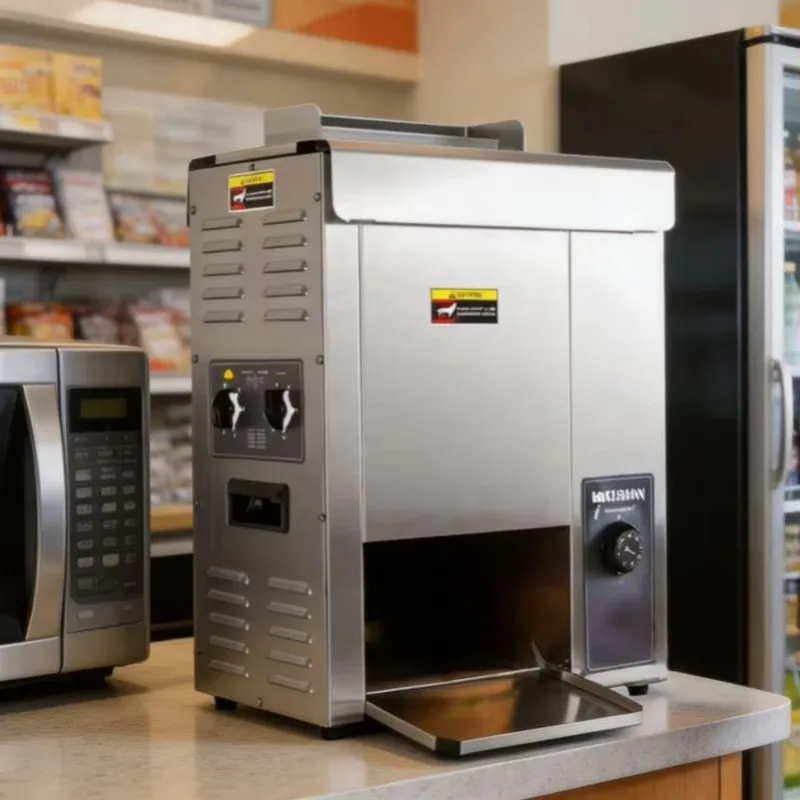 Commercial Hamburger Making Machine Hamburger Bun Warming Machine For Heating Bread Without Grill
