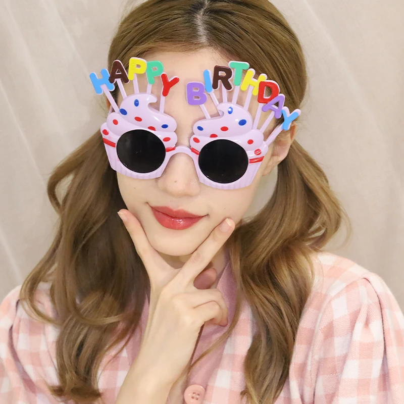 Funny Glasses Cosplay Anime Glasses Happy Birthday Bachelorette Party Birthday Party Decoration Photobooth Birthday Adult