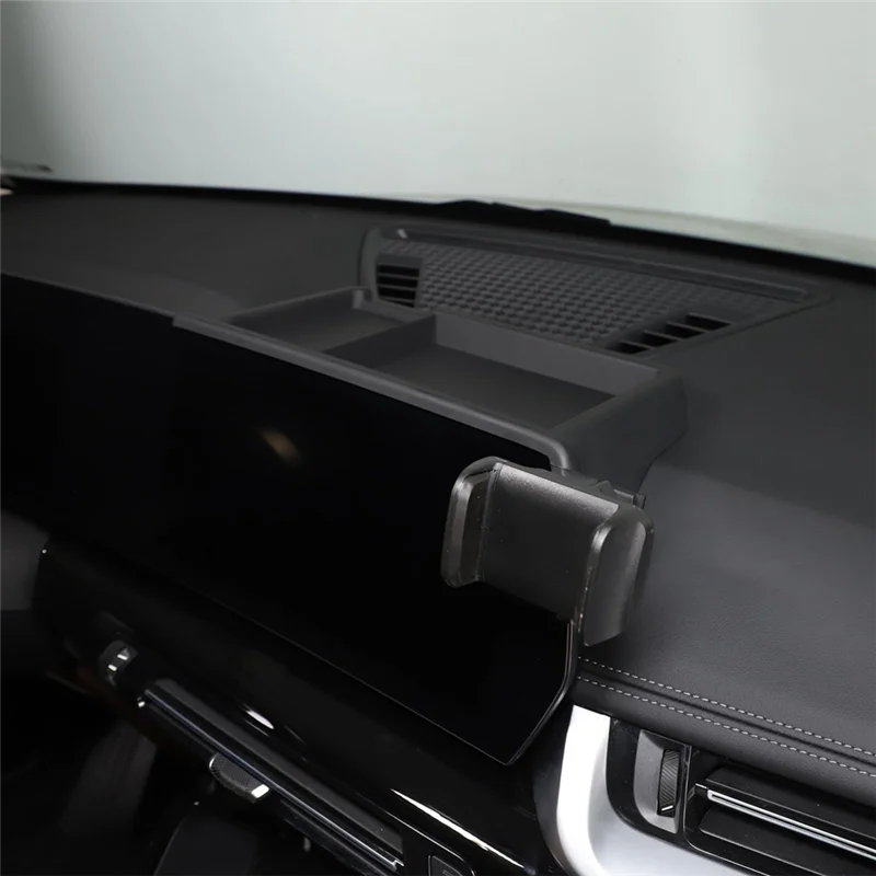 

A51K-For BMW X1 U11 2023 2024 Central Control Dashboard Storage Organizer Tray With Phone Holder Mount Accessories