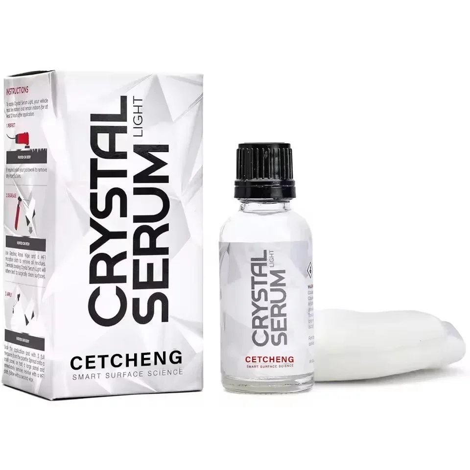 

Керамическое покрытие Crystal Serum Light для автомобилей, защита лакокрасочного покрытия, высокий блеск, легко наносится, 50 мл, срок службы 5 лет