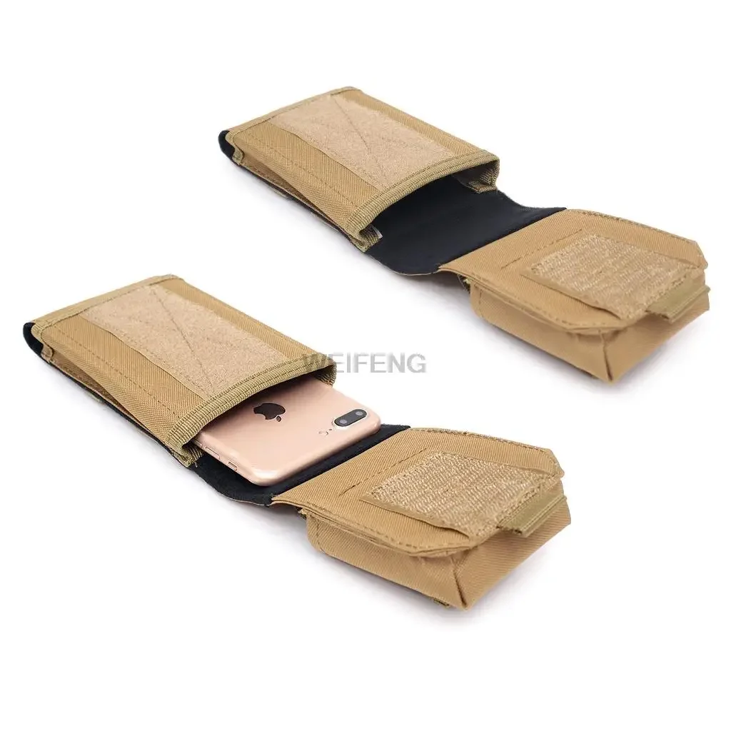 Molle Cell Phone Pouch Wallet Cigarette Pouch Storage Purse Mobile Phone Bag Outdoor Hunting Tool Accessories Pocket - Image 5