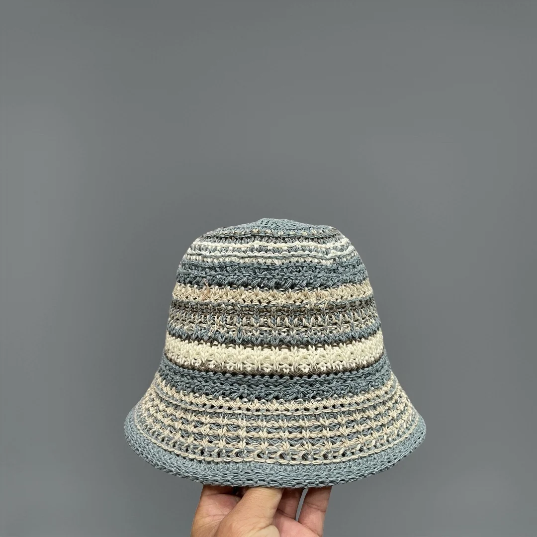 

Quality Knitted Bucket Hat Comfortable Sun Hat Couples Heartwarming Festival Gift Popular Similar Headwear Beach Hat