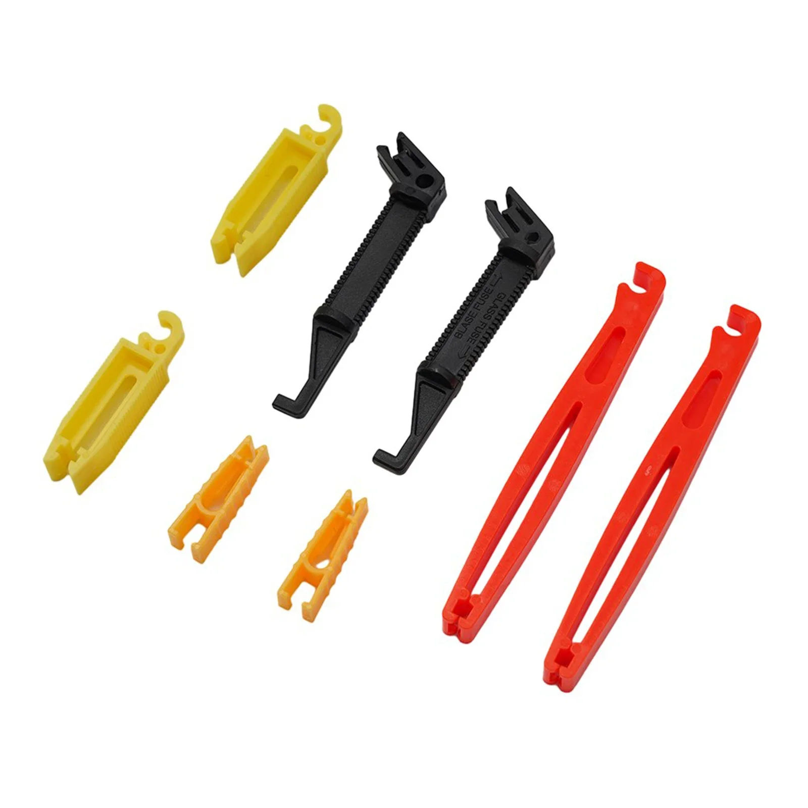 

8Pcs Car Fuse Puller Clip Yellow Plastic Automobile Fuse Puller Fuse Clip Tool Extractor Removal/For Car Fuse Holder Car Extract