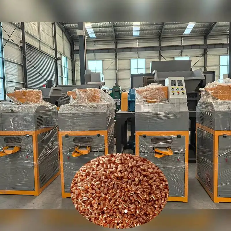 

Automatic Copper-Plastic Machine, Copper Wire Granulator, Cable Separation Granulator