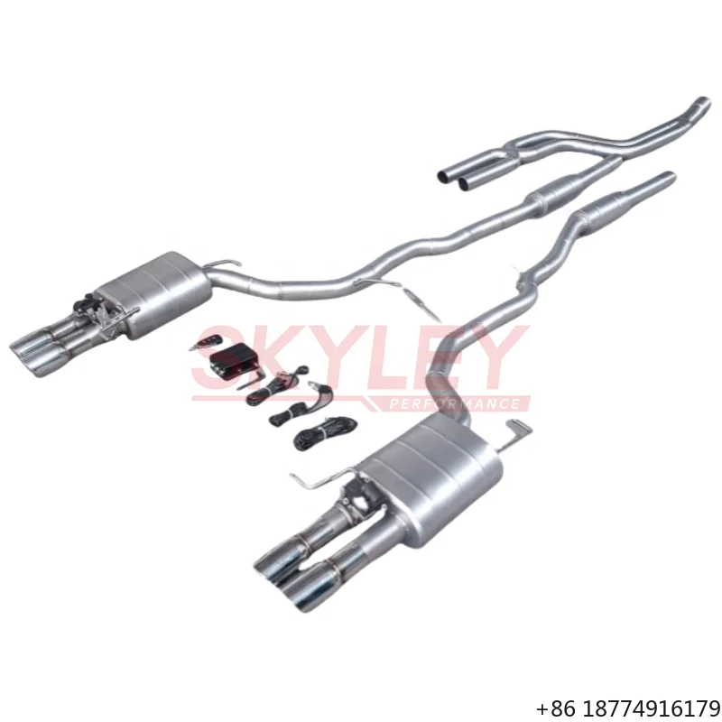 

Выхлопная система для F10/F11 535i N55 3.0T из нержавеющей стали SS304 с клапанами, дистанционным управлением и спортивным глушителем Catback