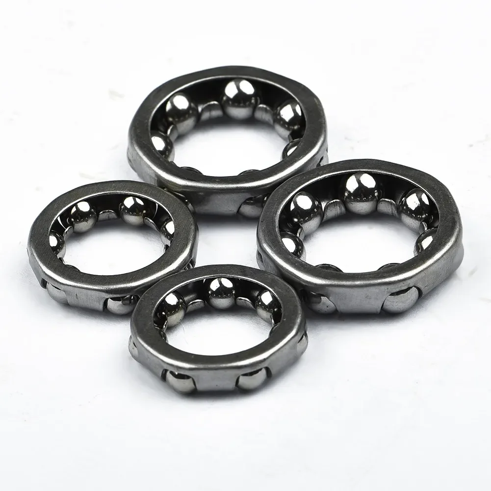 4pcs Bike Bicycle Full Set Wheel Hub Bearings REAR 1/4