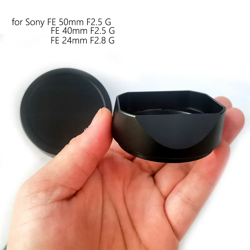 Metal Bayonet Square Lens Hood for Sony FE 40mm F2.5 G  SEL40F25G